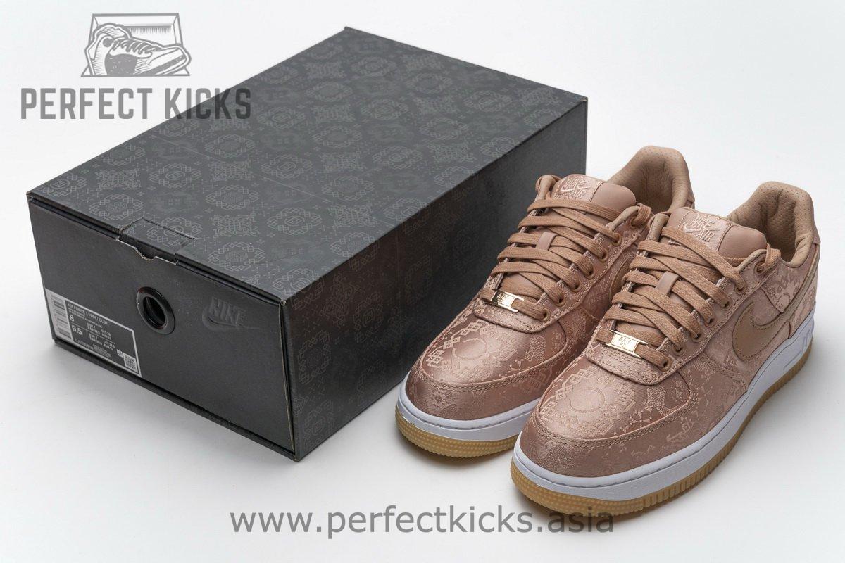 CJ5290-600 CLOT x Nike Air Force 1 Low “Rose Gold”