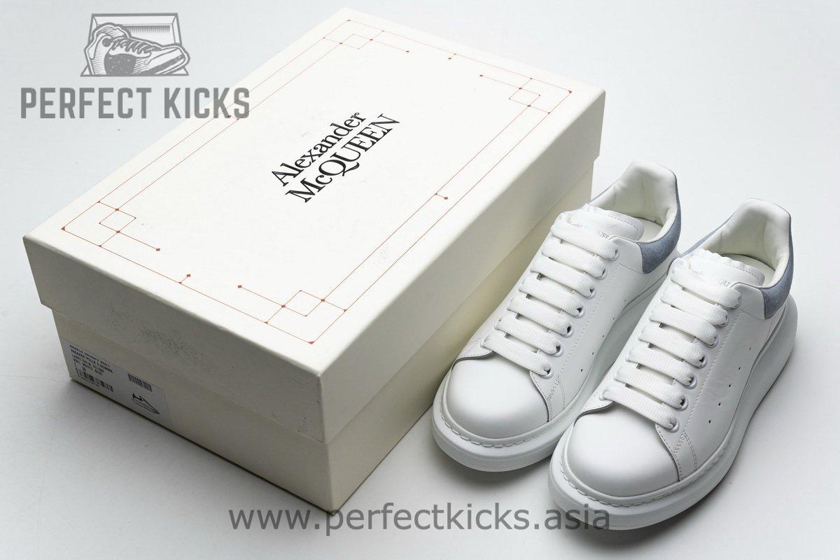 462214 WHGP7 9001 Alexander McQueen Sneaker White Blue