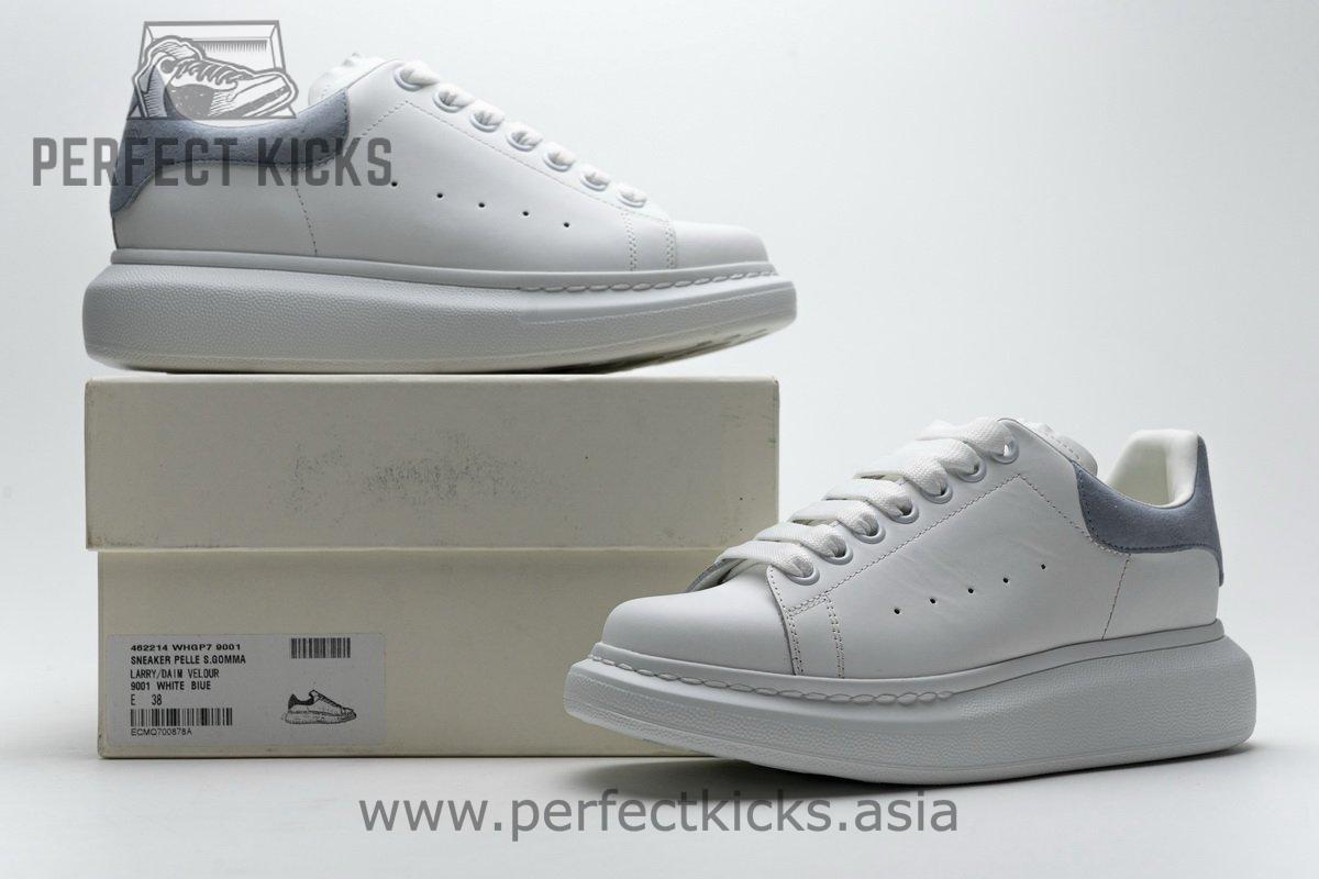462214 WHGP7 9001 Alexander McQueen Sneaker White Blue