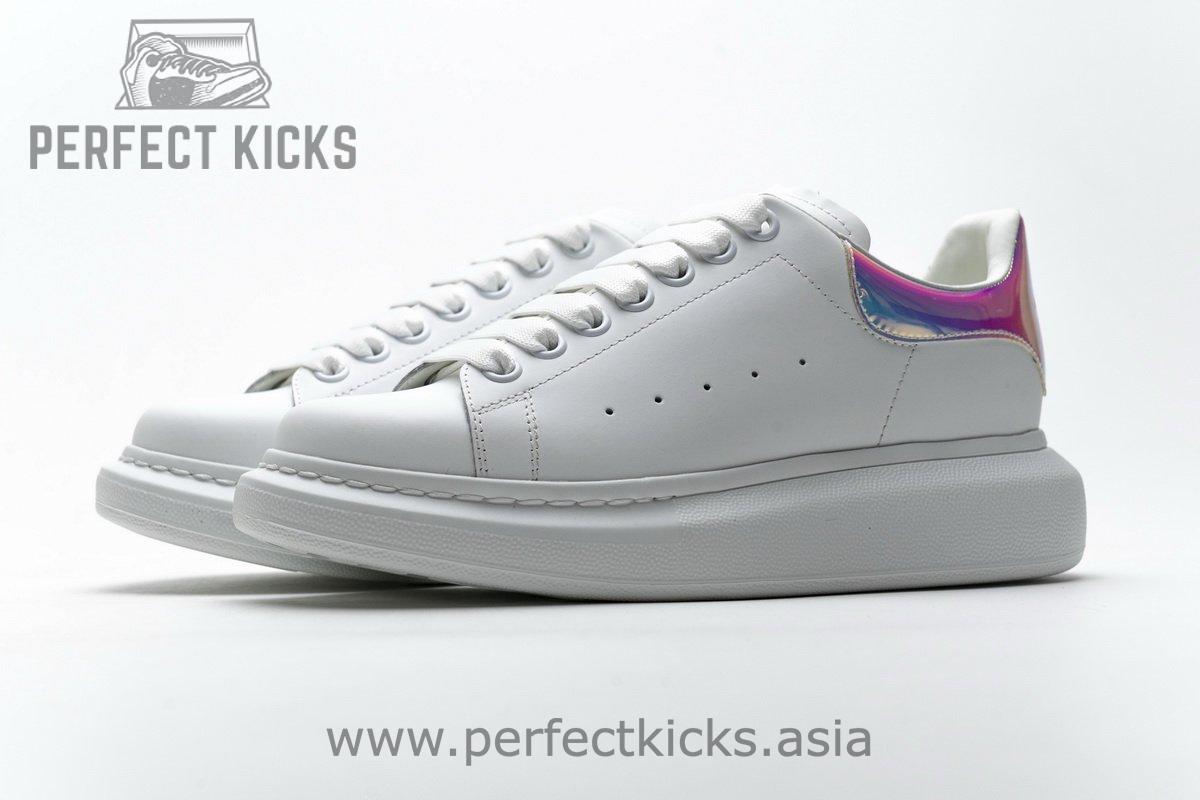 462214 WHGP7 9001 Alexander McQueen Sneaker White Blue Laser