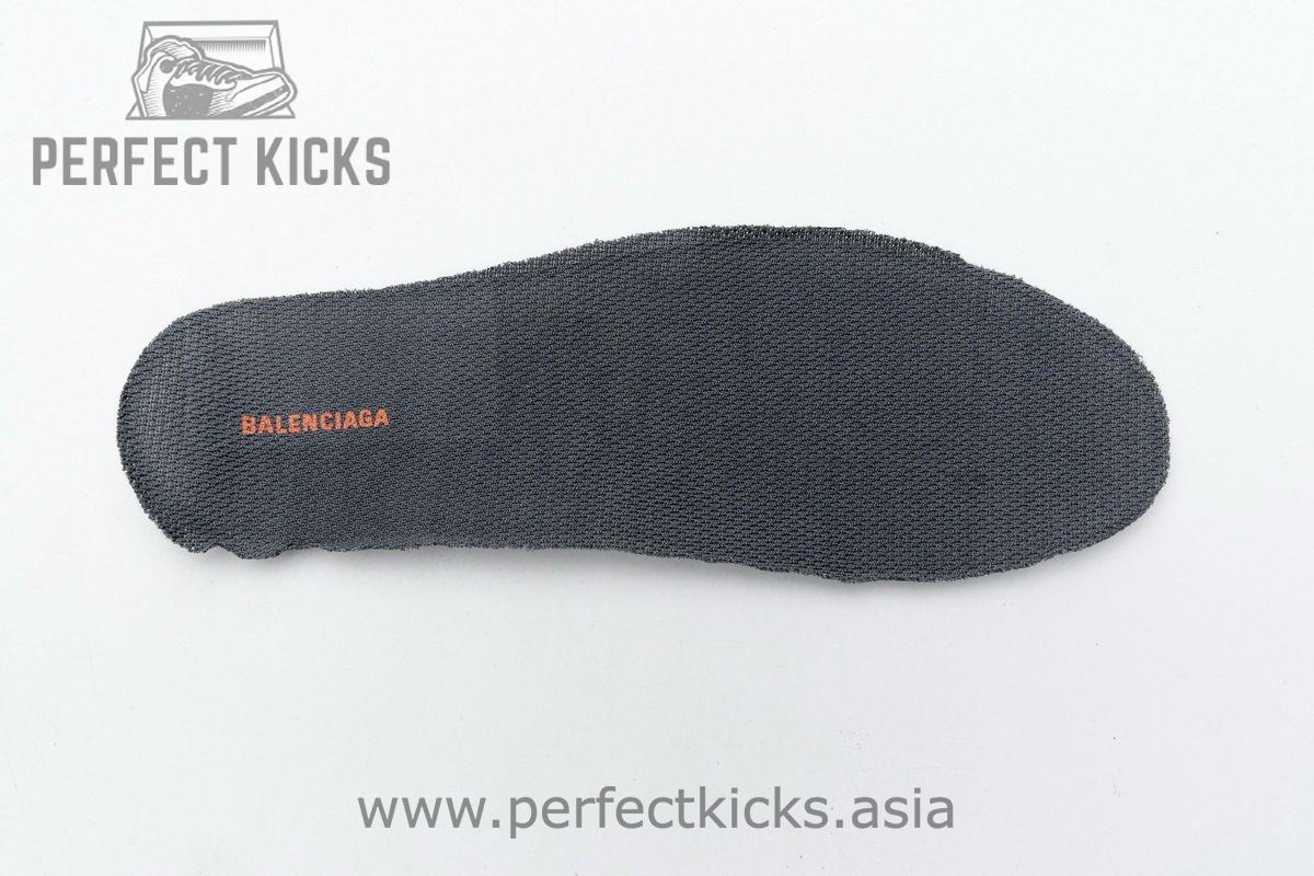 568614 W2GN8 2008 Blenciaga Track 2 Sneaker Black Orange