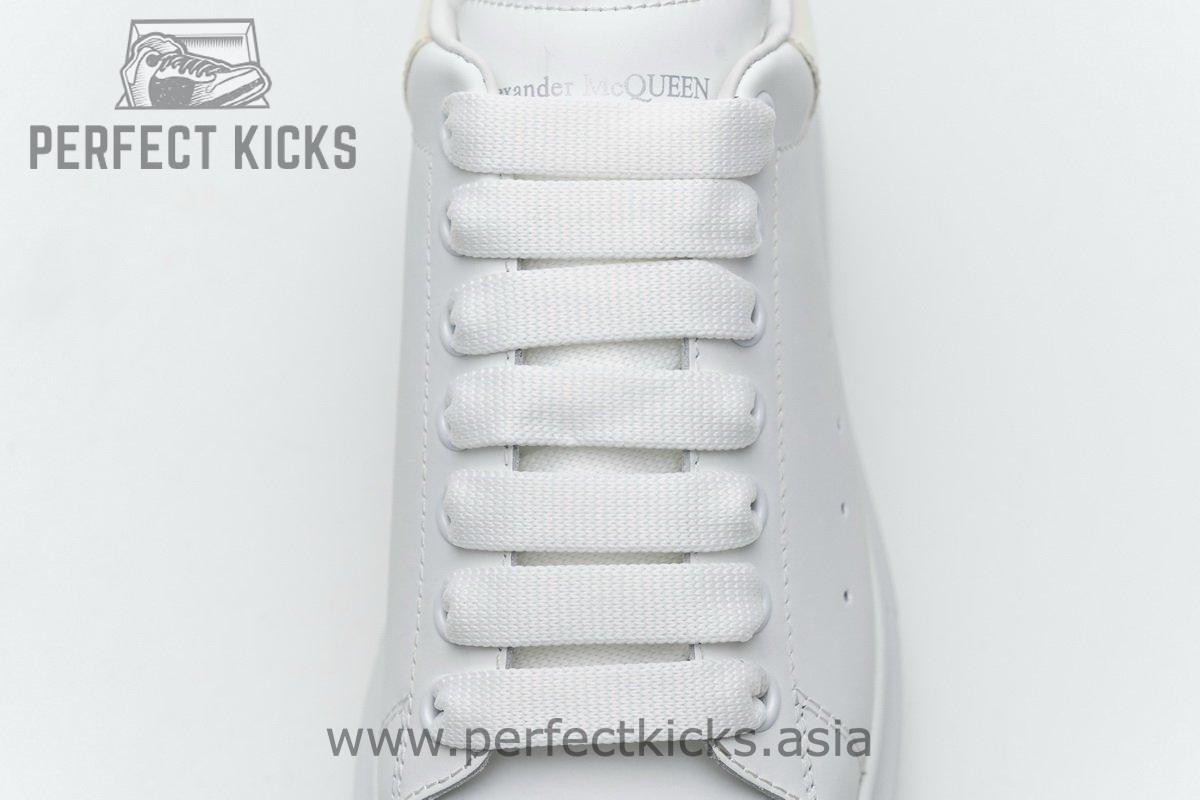 462214 WHGP7 9001 Alexander McQueen Sneaker White Orange Laser