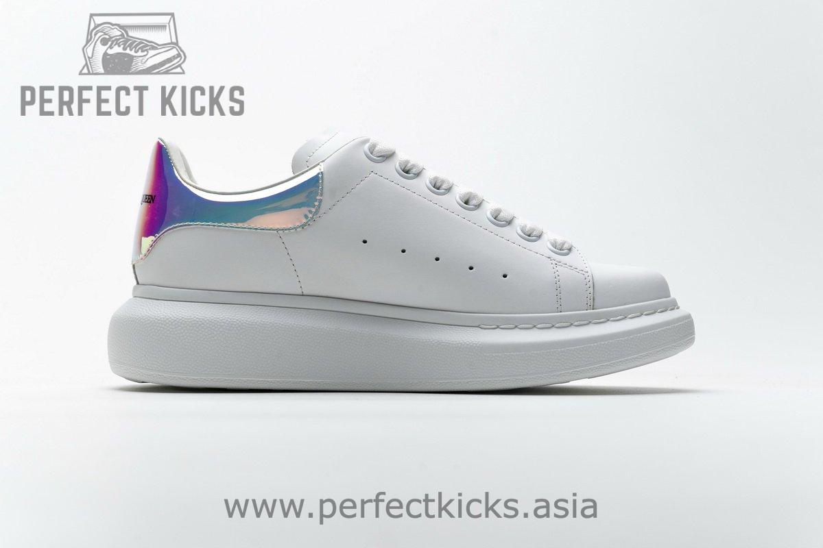 462214 WHGP7 9001 Alexander McQueen Sneaker White Blue Laser