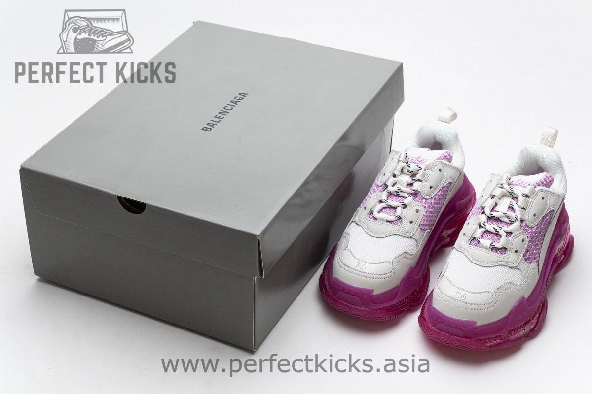 544351 w09o1 2281 Ba*len*cia*ga triple s white pink