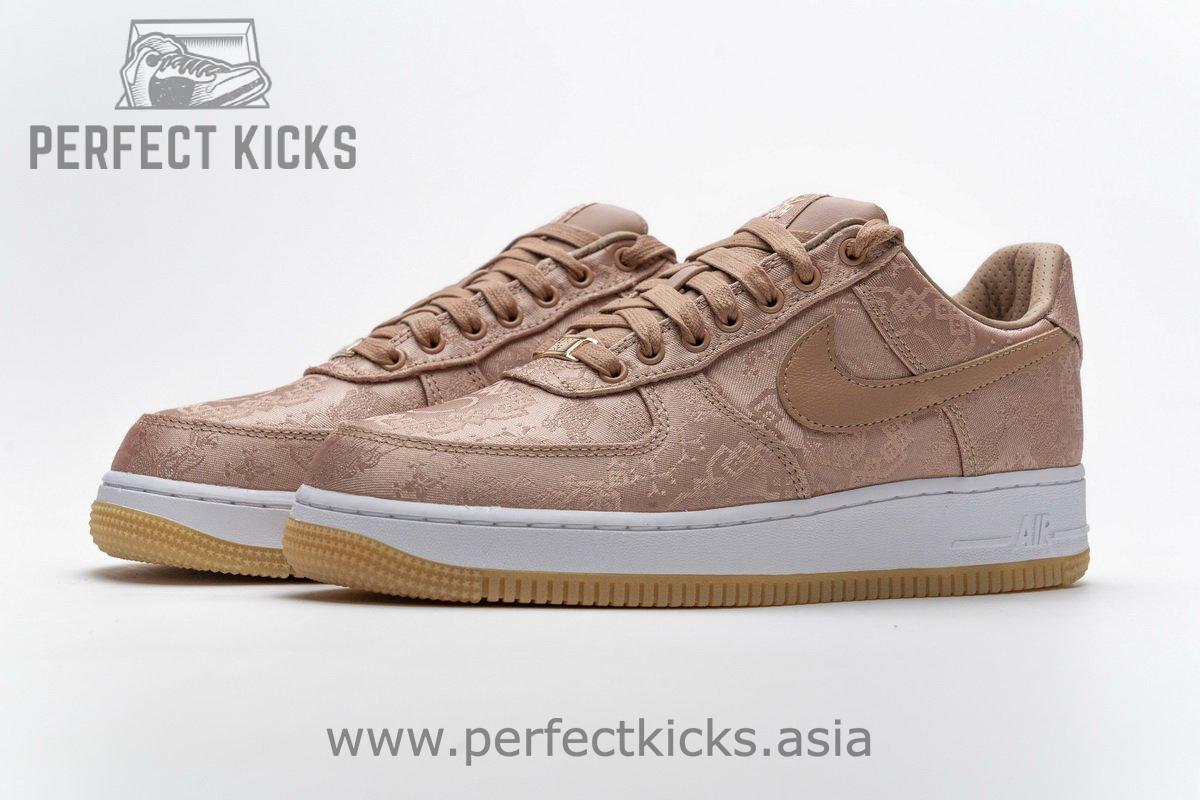 CJ5290-600 CLOT x Nike Air Force 1 Low “Rose Gold”