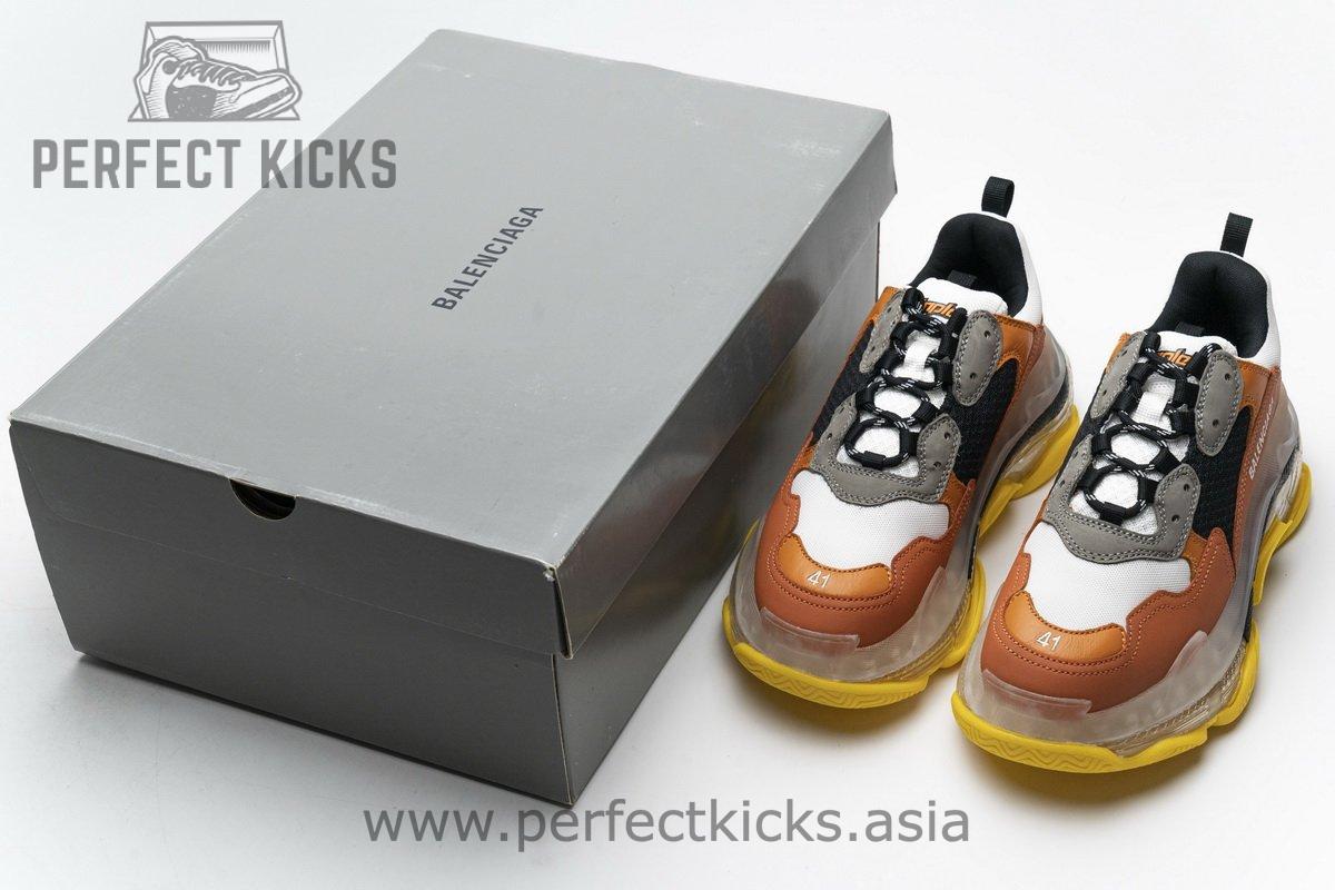 541624 w09e1 1766 Ba*len*cia*ga triple s black orange