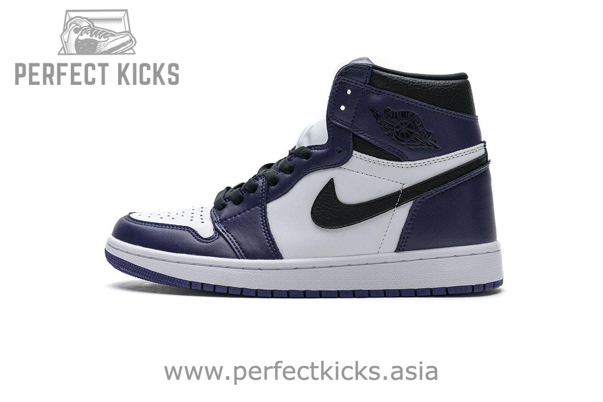 555088-500 Air Jordan 1 High OG “Court Purple”