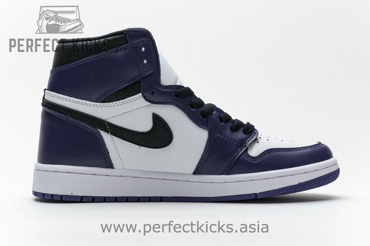 555088-500 Air Jordan 1 High OG “Court Purple”