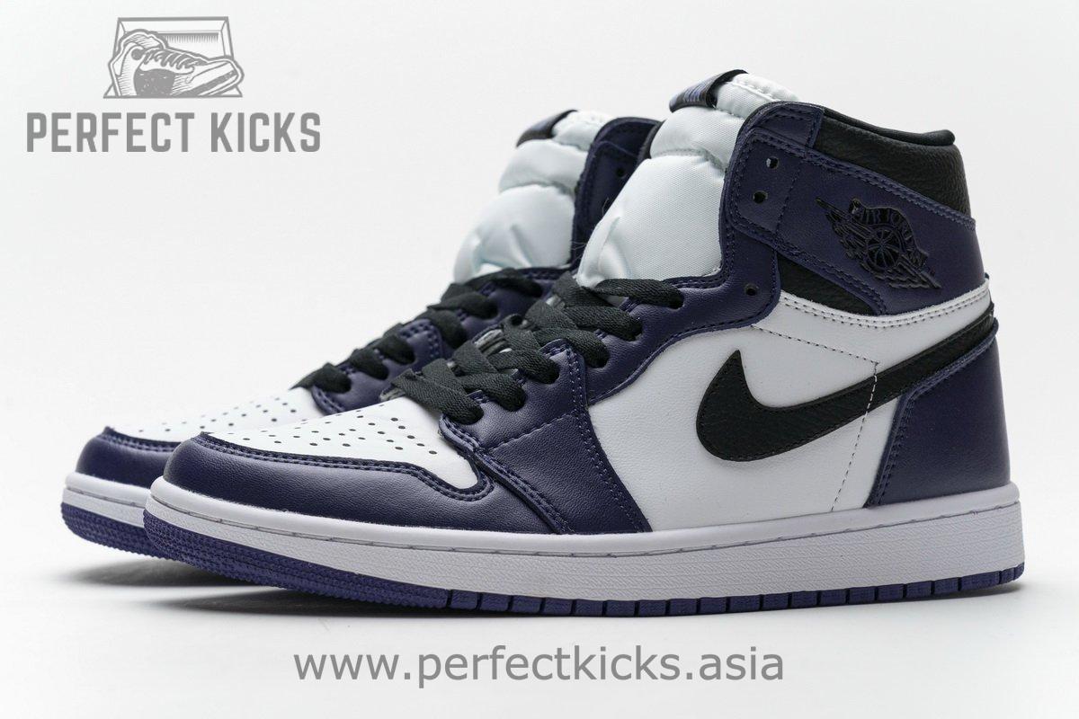 555088-500 Air Jordan 1 High OG “Court Purple”
