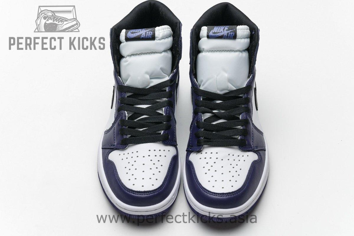 555088-500 Air Jordan 1 High OG “Court Purple”