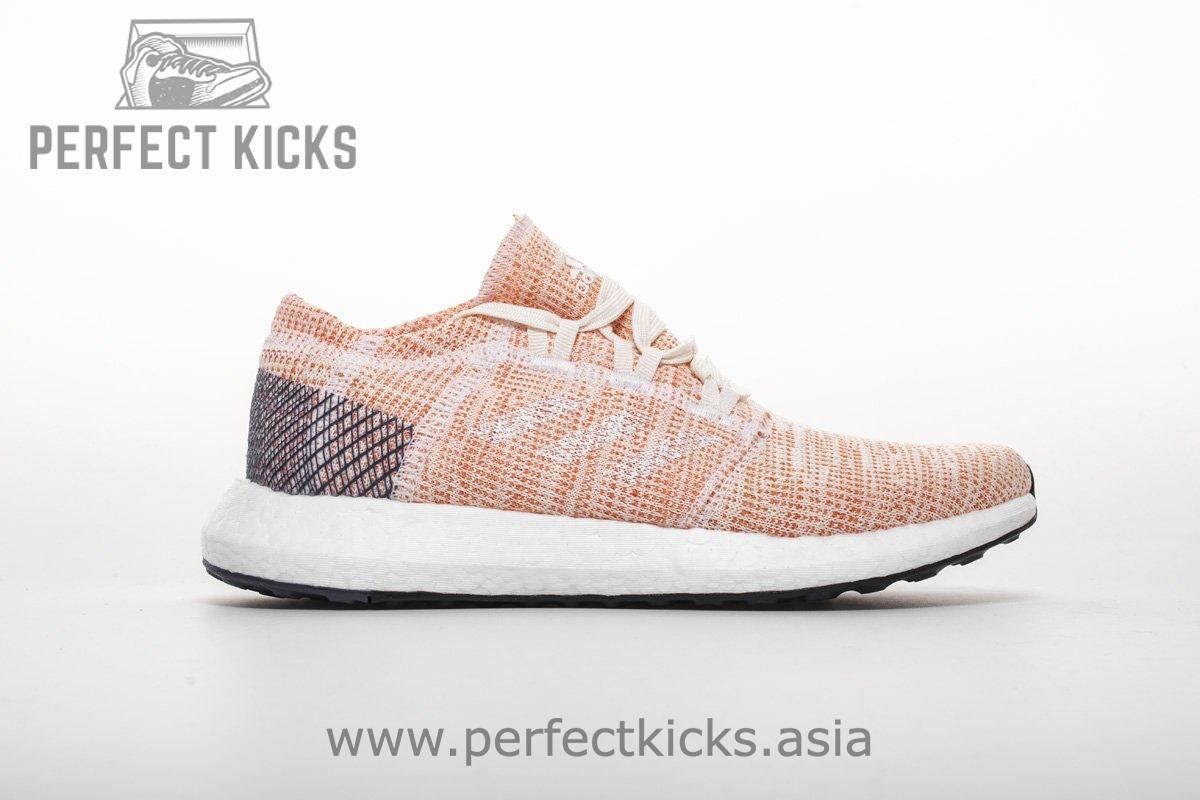 Ad*s pure boost go “cloud white/cloud white/mystery ink” b75666
