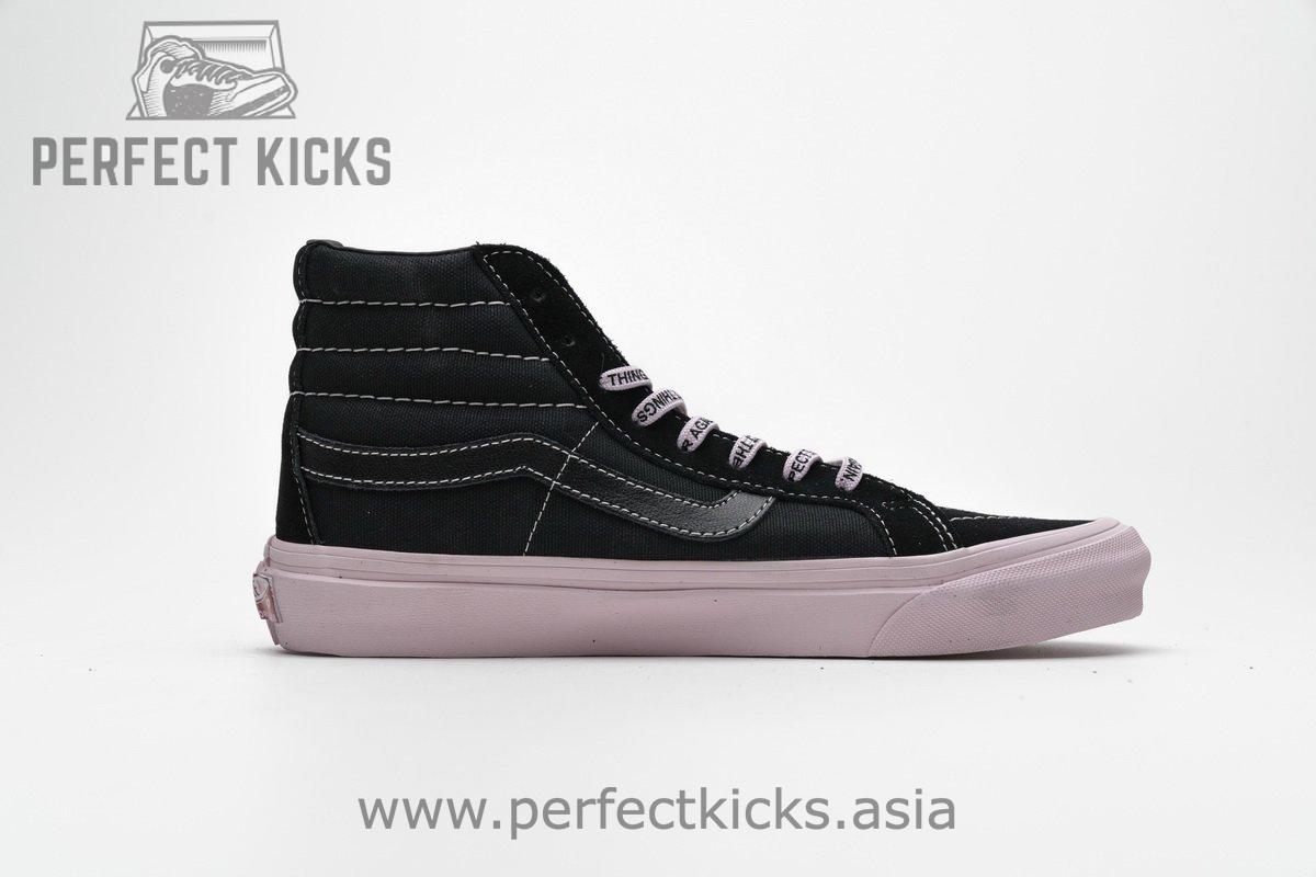 VN0A36C7OYN Vans OG SK8-HI LX Black Pink