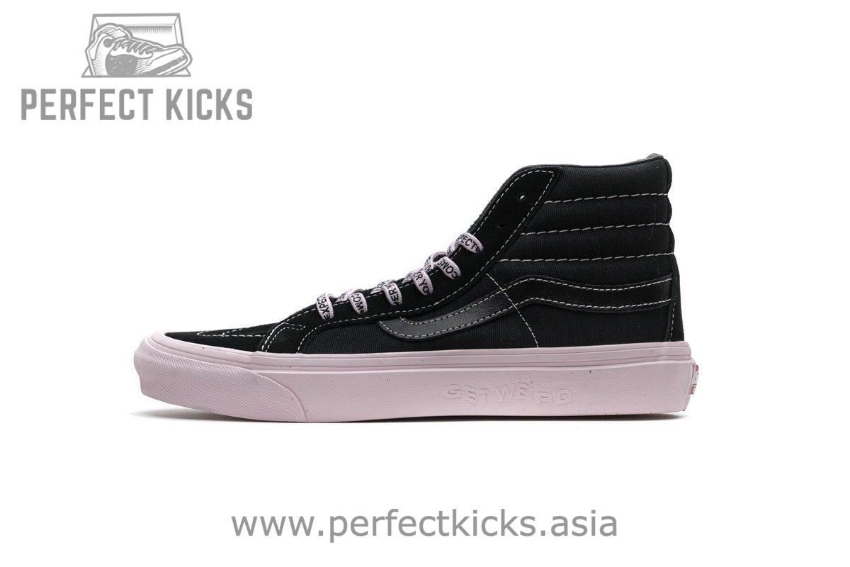 VN0A36C7OYN Vans OG SK8-HI LX Black Pink
