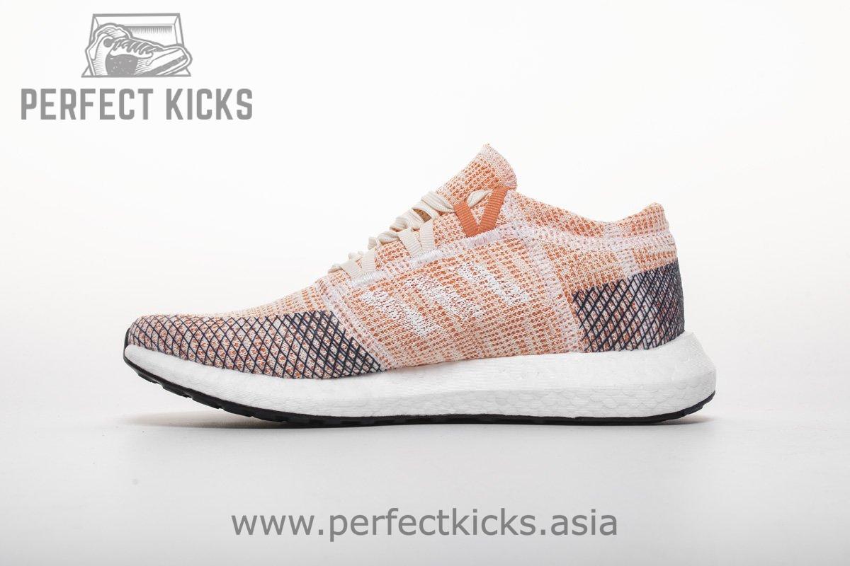 Ad*s pure boost go “cloud white/cloud white/mystery ink” b75666