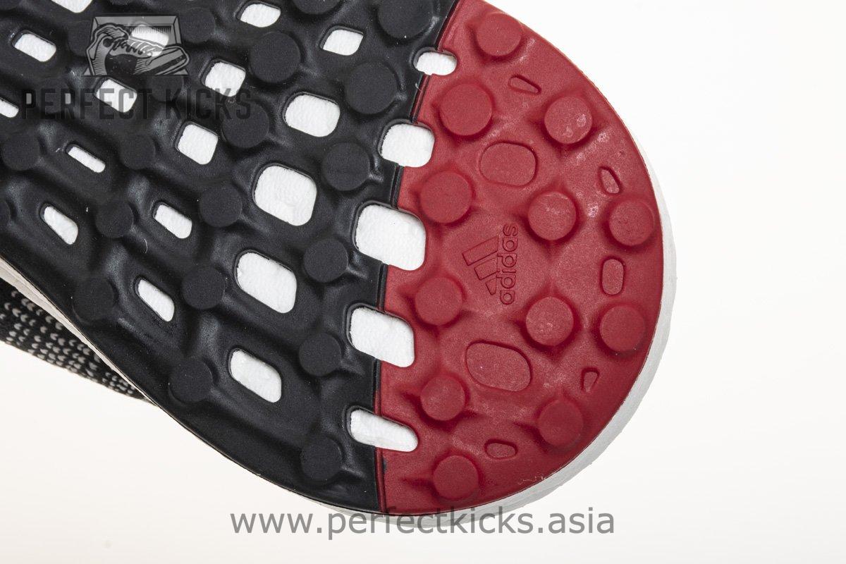 Ad*s pure boost go “carbon/core black/power red” ah2323