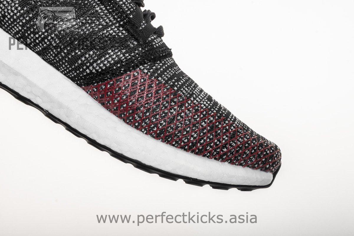 Ad*s pure boost go “carbon/core black/power red” ah2323