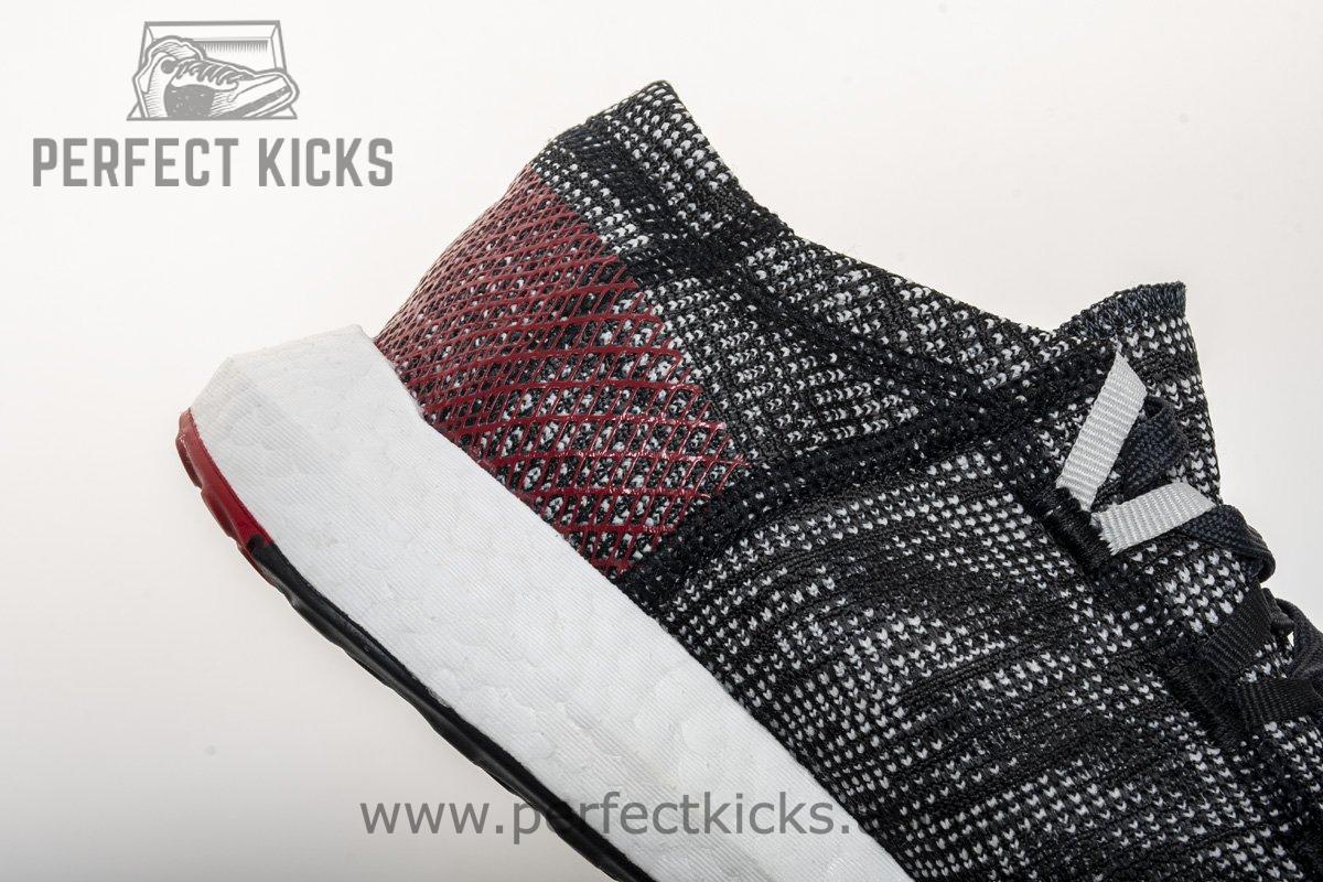 Ad*s pure boost go “carbon/core black/power red” ah2323