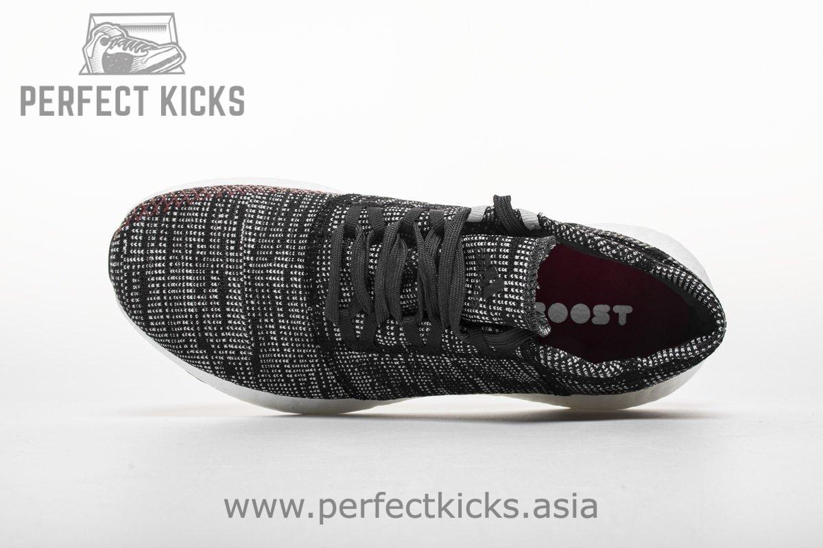 Ad*s pure boost go “carbon/core black/power red” ah2323