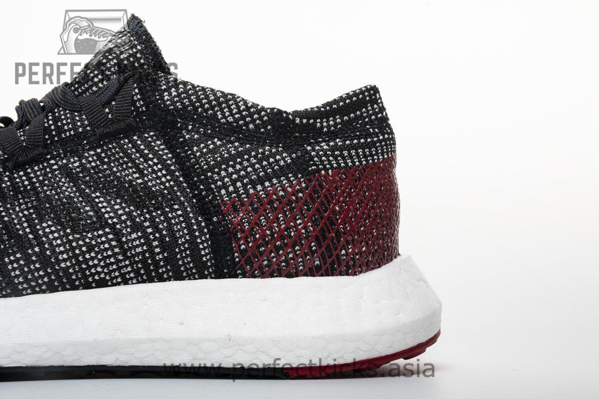 Ad*s pure boost go “carbon/core black/power red” ah2323