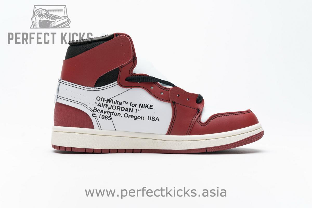 Latest Version Jordan 1 Retro High Off-White Chicago