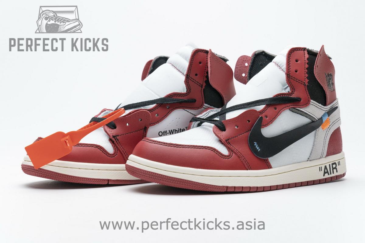 Latest Version Jordan 1 Retro High Off-White Chicago