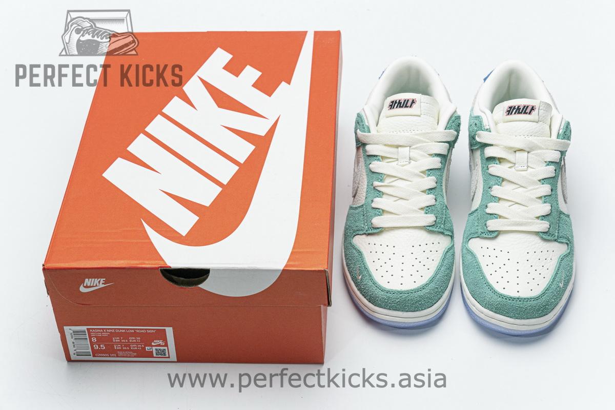 CZ6501-101 Kasina x Nike Dunk Low -Neptune Green