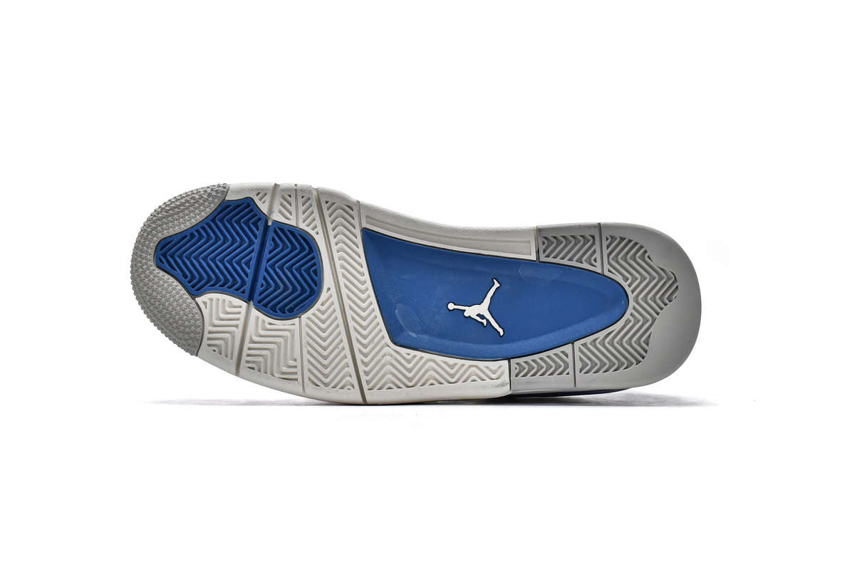 308497-105 Air Jordan 4 Retro -Military Blue