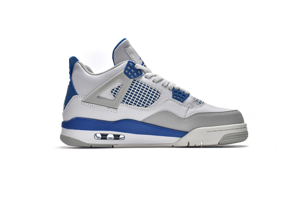 308497-105 Air Jordan 4 Retro -Military Blue