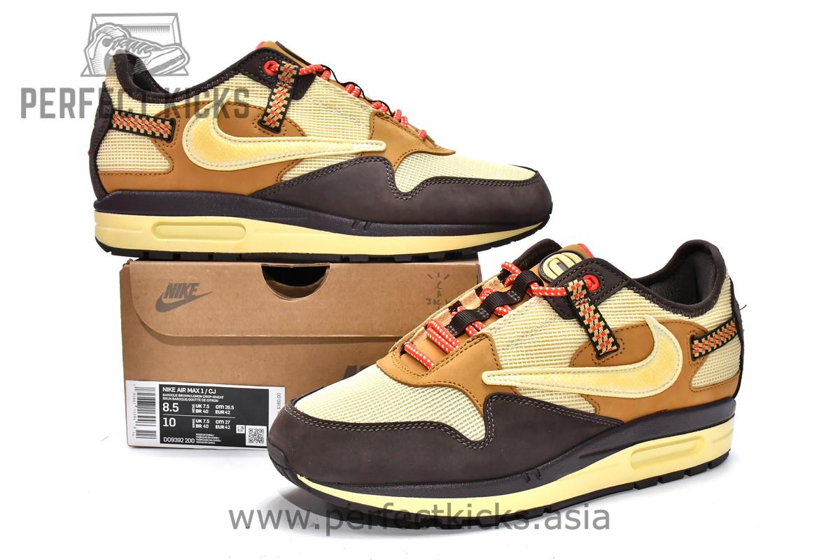 Nike Air Max 1 Travis Scott Cactus Jack Baroque Brown